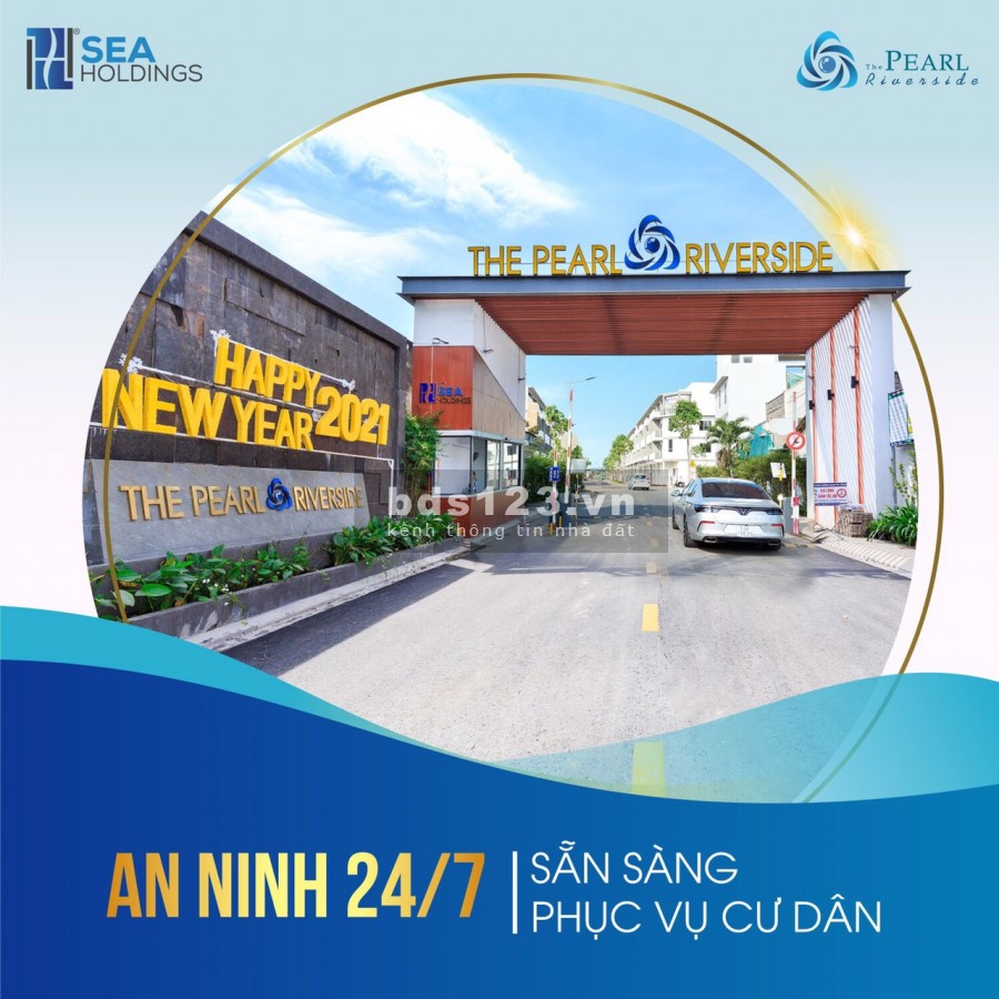 Bán nhà mặt phố khu đô thị ven đô HCM Trung tâm thị trấn Bến Lức - Long An giá 1.10 Tỷ