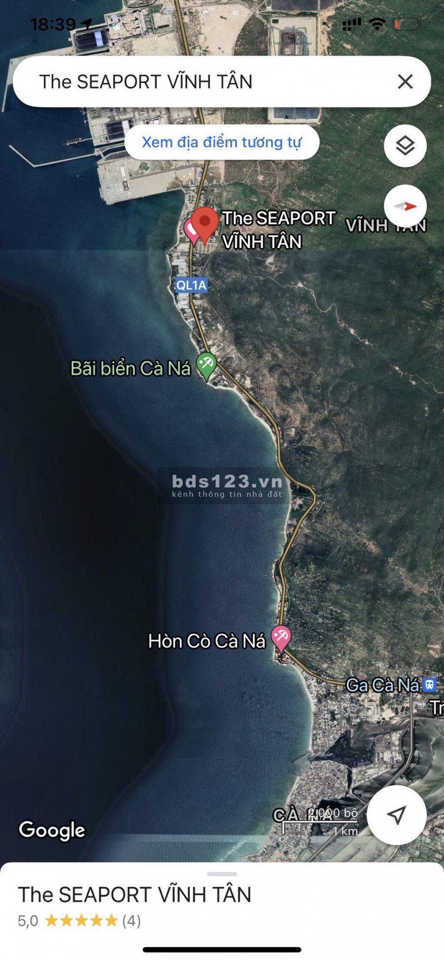 Đất nền dự án SEAPORT Vĩnh Tân, Bình Thuận, sổ đỏ lâu dài sẵn sàng giao dịch