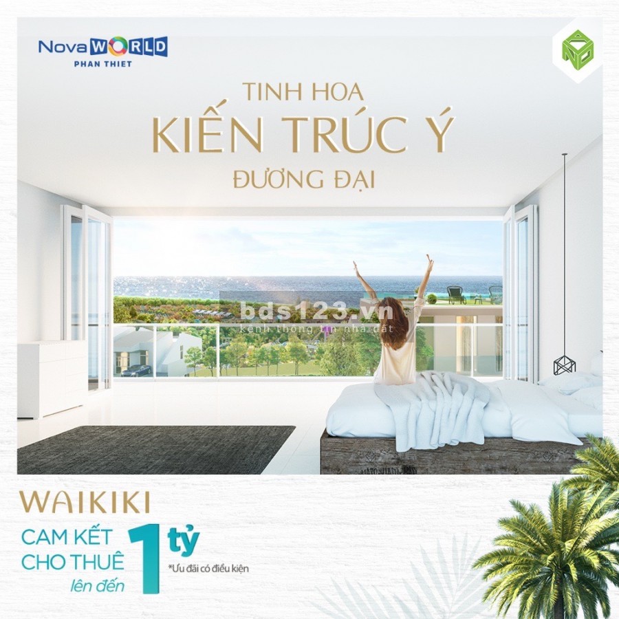 Mở bán dãy biệt thự view biển Waikiki - Cam kết mua lại với lãi suất 7.5% - Chiết khấu lên đến 2 tỷ