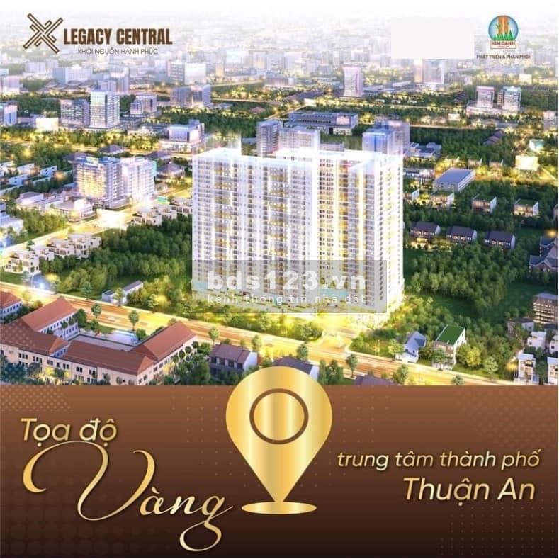 Căn hộ legacy central cơ hội an cư chỉ với 255 triệu, pháp lí đầy đủ, ngân hàng hỗ trợ vay