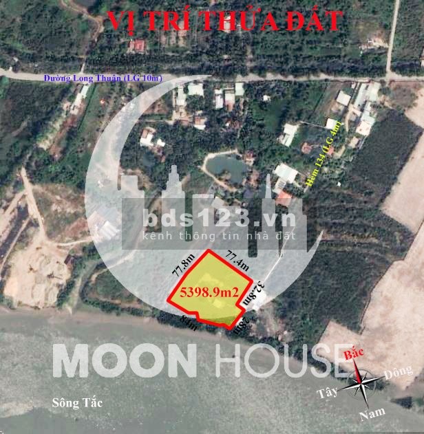 5398.9m2 đất kinh tế vườn phường Long Phước Thành phố Thủ Đức LH: 0907016378 Mr.Thông