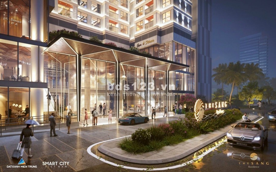 Sức hút không thể bỏ qua tại The Sang Residence căn hộ 2 pn view biển, giá chỉ 9xx triệu