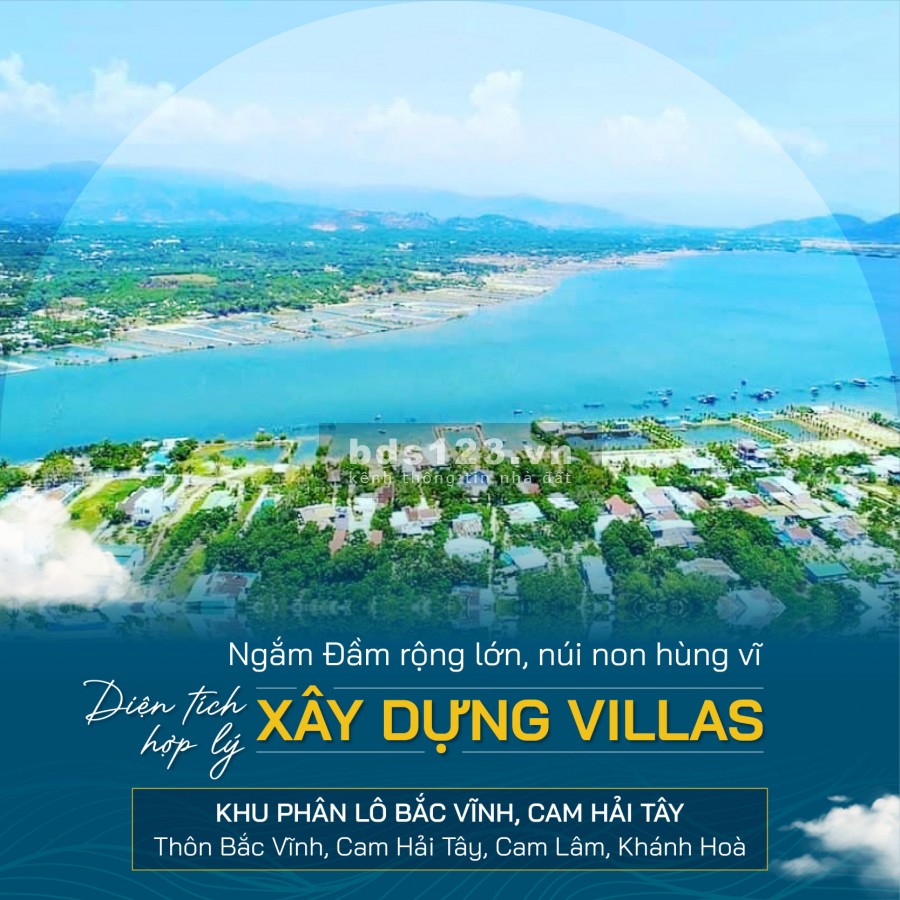 Cần bán đất full thổ Cam Hải Tây, cách QL1A 500m, cách Đầm 300m, sổ đỏ trao tay