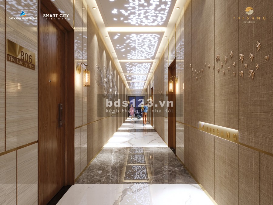 Sức hút không thể bỏ qua tại The Sang Residence căn hộ 2 pn view biển, giá chỉ 9xx triệu