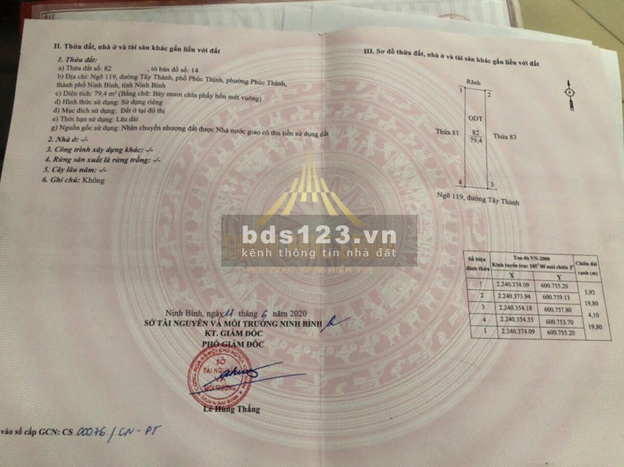 Bán nhà nguyên căn 3 tầng đúc Phúc Thành Giáp, ngõ chợ sinh viên, diện tích sử dụng 80m2
