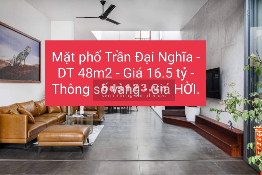 Bán nhà mặt Phố Trần Đại Nghĩa kinh doanh nhà đẹp khai thác luôn vỉa hè giá hời