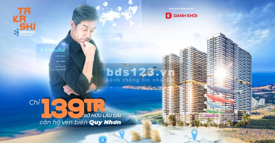 Đầu tư vào Takashi Ocean Suite Kỳ Co - Dòng chảy lợi nhuận quanh năm, đầy đủ pháp lí