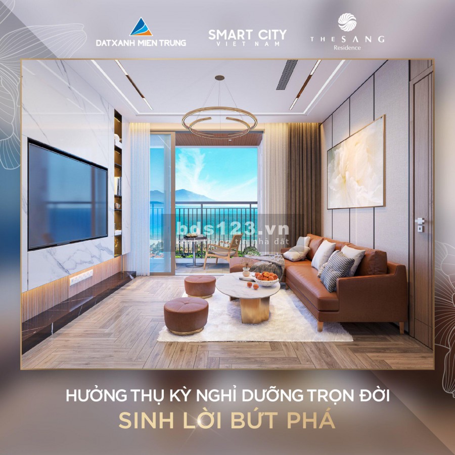 Bán căn hộ The Sang Residence siêu trung tâm đô thị nghĩ dưỡng, pháp lí đủ, hỗ trợ vay