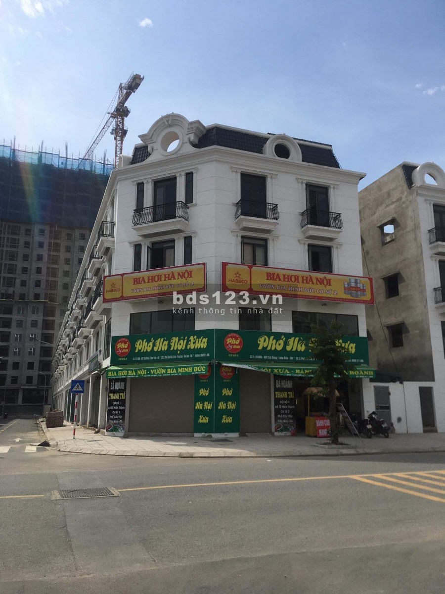 Shophouse ngay cạnh Huyện Uỷ Gia Lâm giá đầu tư cho khách hàng. LH 0983253436