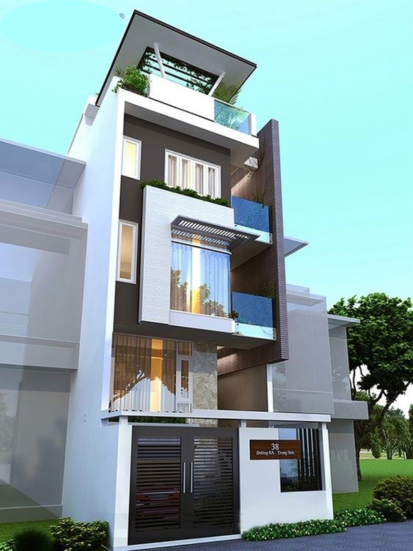 Nhà nguyên căn mới Xuân Đỉnh, diện tích 58m2, 5 tầng mt 5.5m, giá 3.2 tỷ, ô tô đỗ cửa