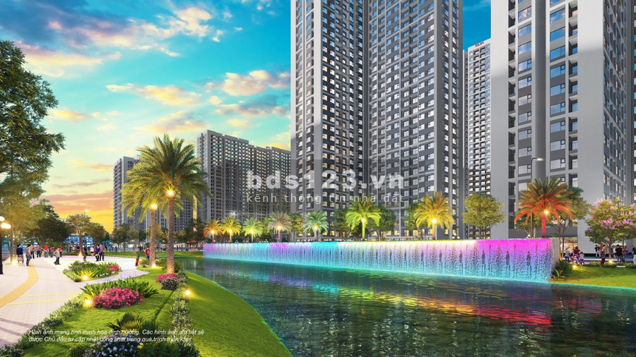 Bán căn hộ vinhome Q.9 - 2PN - 67m2,Tặng 2 lượng vàng, Hỗ trợ vay 100%