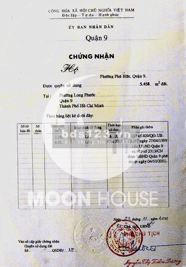 5458m2 vem sông phường Long Phước Thành Phố Thủ Đức LH: 0907016378 Mr.Thông