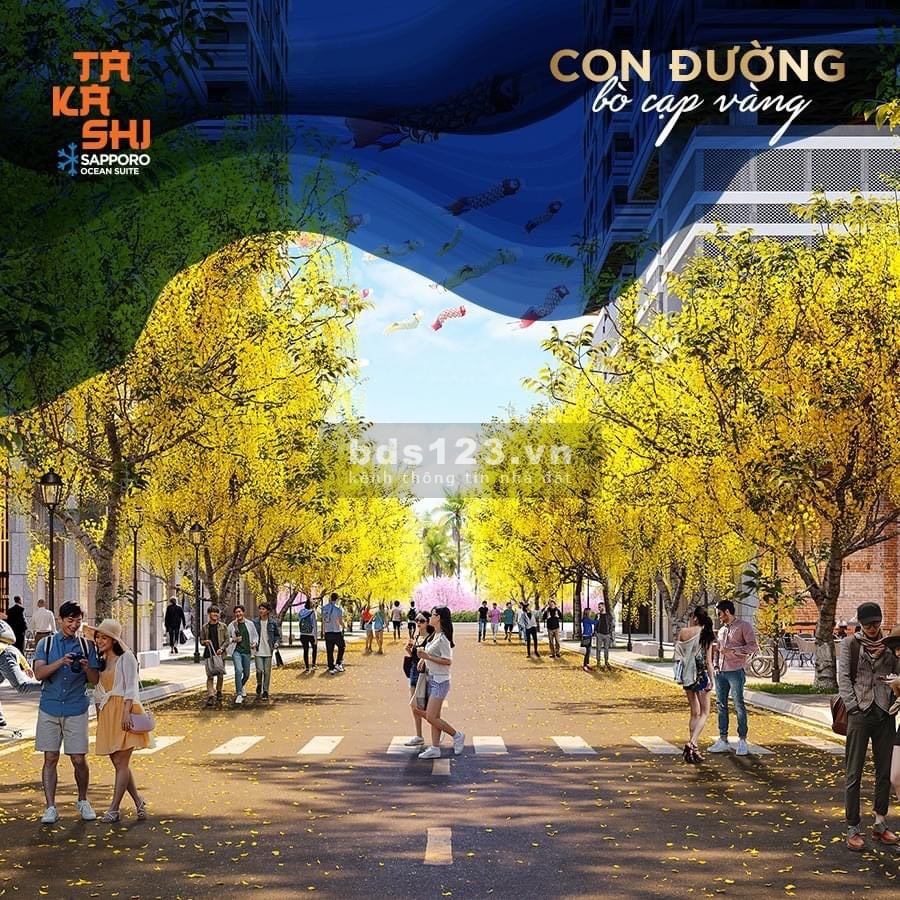 Đầu tư vào Takashi Ocean Suite dòng chảy lợi nhuận quanh năm, thanh toán 20% đến khi nhận nhà.