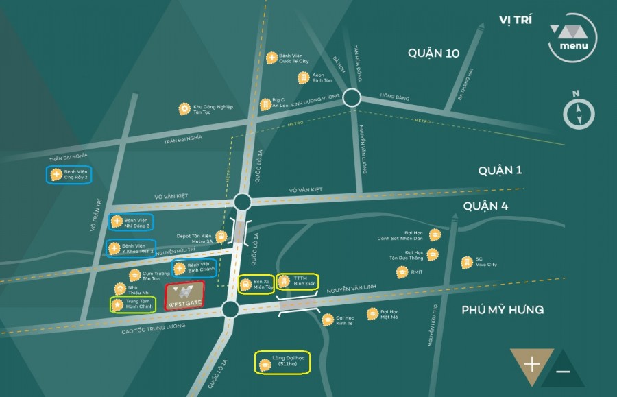 Bán căn hộ chung cư West Gate Park nhận ngay 100 triệu, khu tây Sài Gòn, lh 0932117895