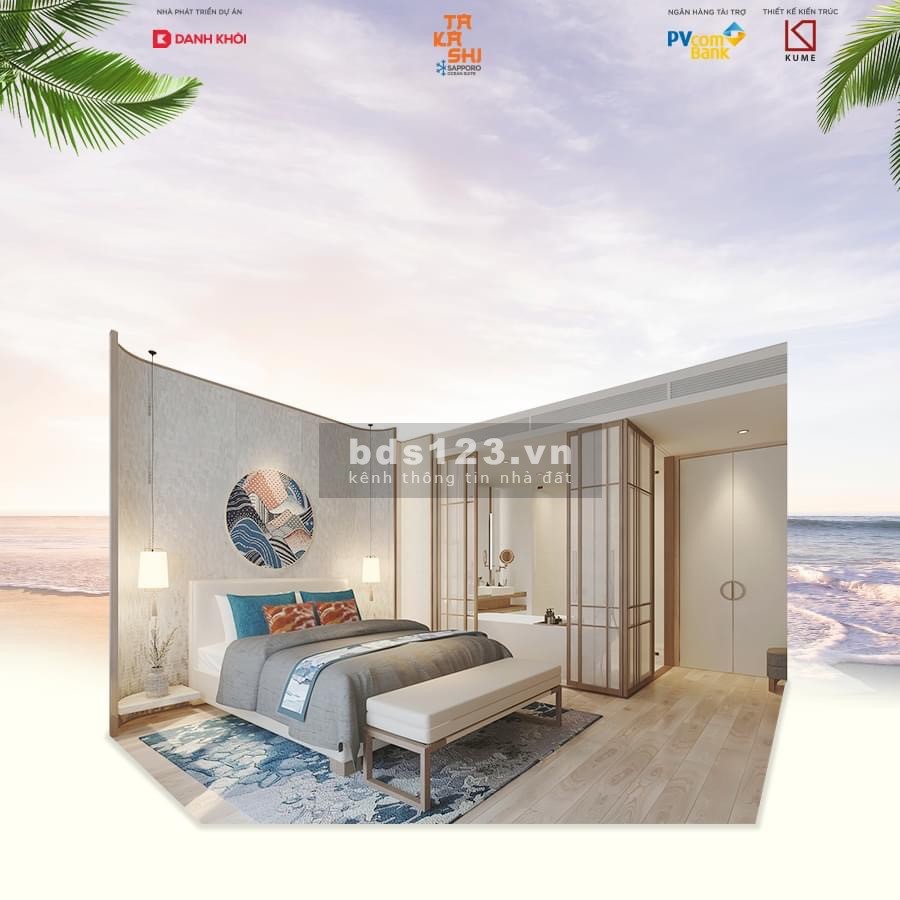 Đầu tư vào Takashi Ocean Suite dòng chảy lợi nhuận quanh năm, thanh toán 20% đến khi nhận nhà.