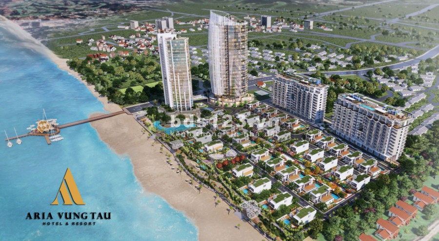 Biển riêng 400m căn 2PN chỉ từ 26tr/m2, thanh toán 30% nhận nhà ngay tại Aria VT