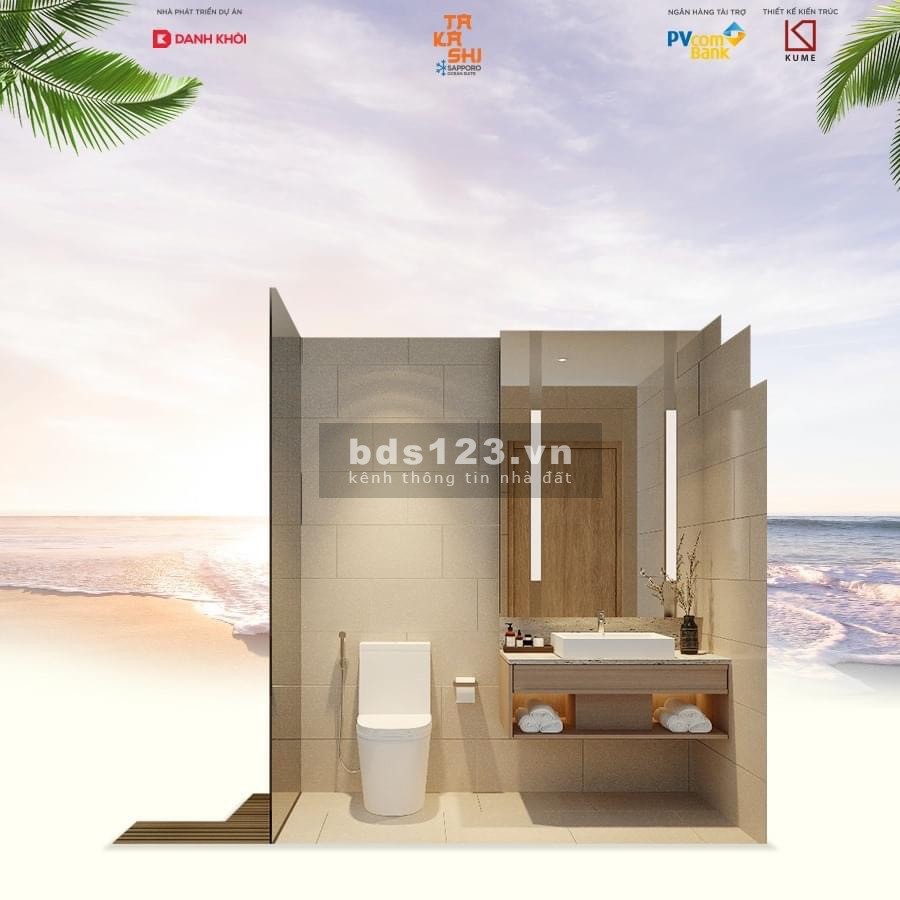 Đầu tư vào Takashi Ocean Suite dòng chảy lợi nhuận quanh năm, thanh toán 20% đến khi nhận nhà.