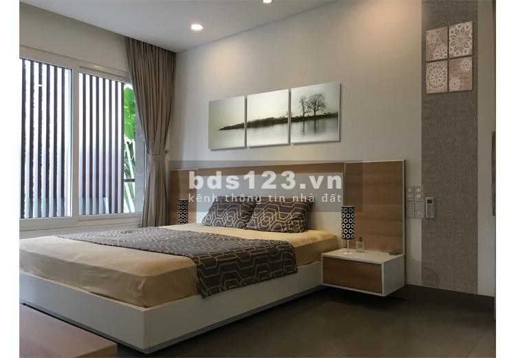 Cho thuê villa diện tích sử dụng 110m2 căn góc 2 mặt tiền thiết kế hiện đại trệt 2 lầu 4PN