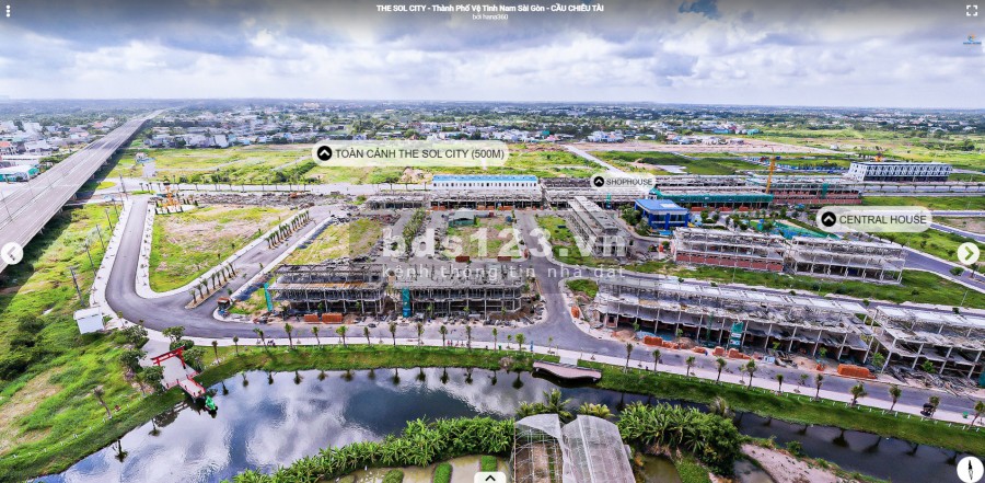 Bán đất nền, nhà phố, shophouse dự án The Sol City giá gốc chủ đầu tư, sổ hồng riêng