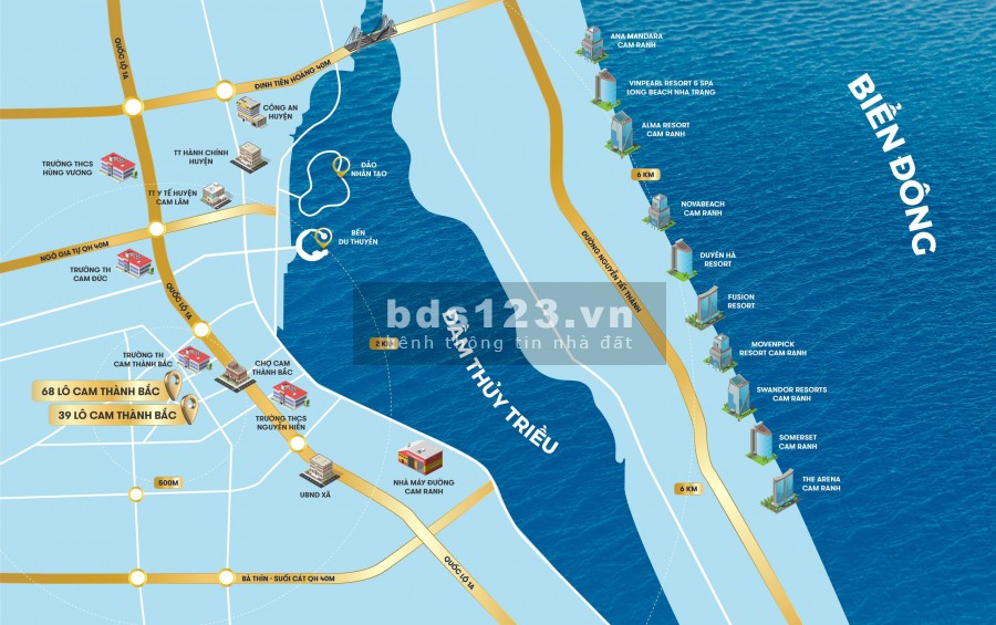 Dưới 1 tỷ bán nhanh đất Cam Thành Bắc full thổ, cách QL1A 500m, sổ đỏ trao tay