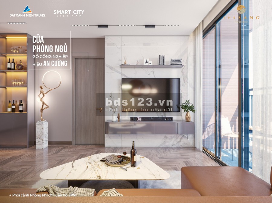 Chiết khấu cực shock lên đến 14% cho căn hộ 2PN chung cư cao cấp The Sang Residence