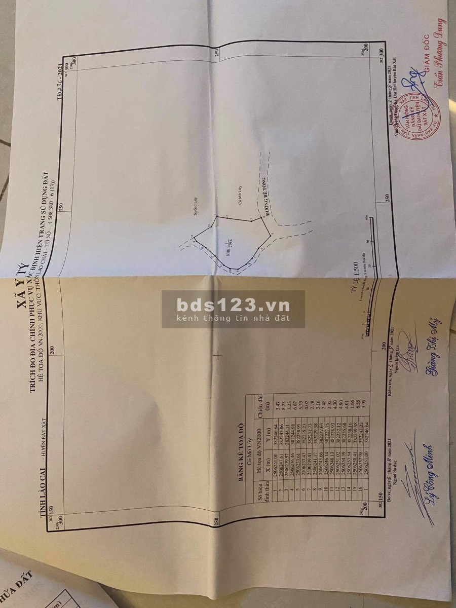 Bán mảnh đất 2 mặt tiền khu du lịch Sapa 2, thích hợp đầu tư thích hợp đầu tư, hoặc lâu dài