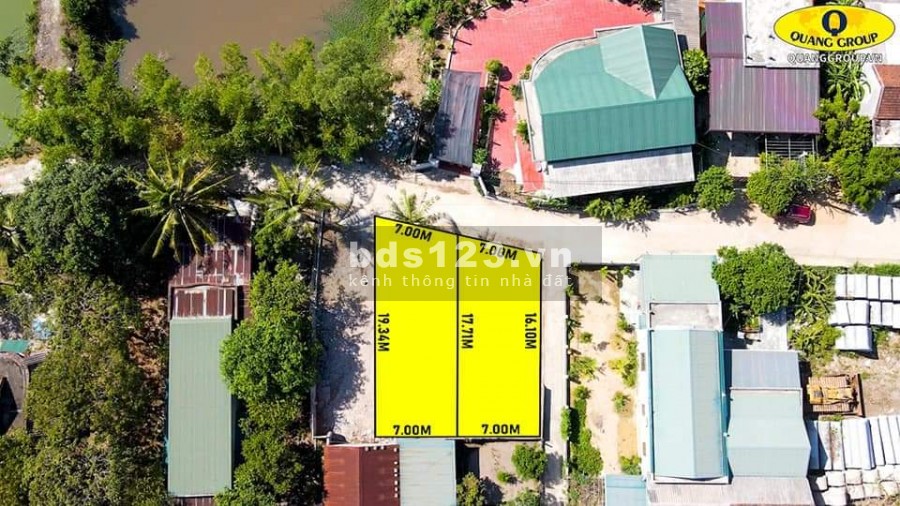Bán 2 lô liền kề tại Thanh An, Cam Lộ Quảng Trị, ngay khu dân cư hiệu hữu, giá 660 triệu