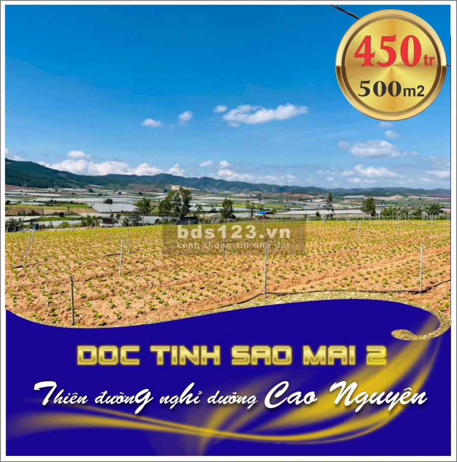 Chỉ với 500 triệu bạn đã sở hữu ngay cho mình lô đất với diện tích hơn 500m2, sổ riêng