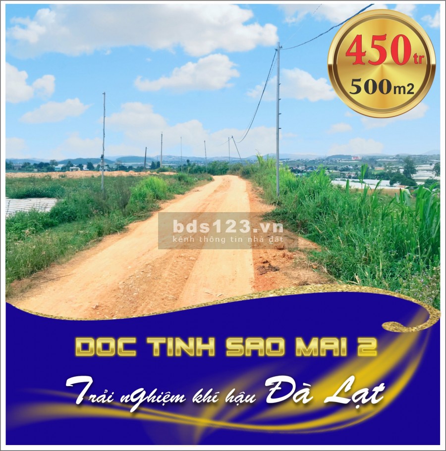 Chỉ với 500 triệu bạn đã sở hữu ngay cho mình lô đất với diện tích hơn 500m2, sổ riêng