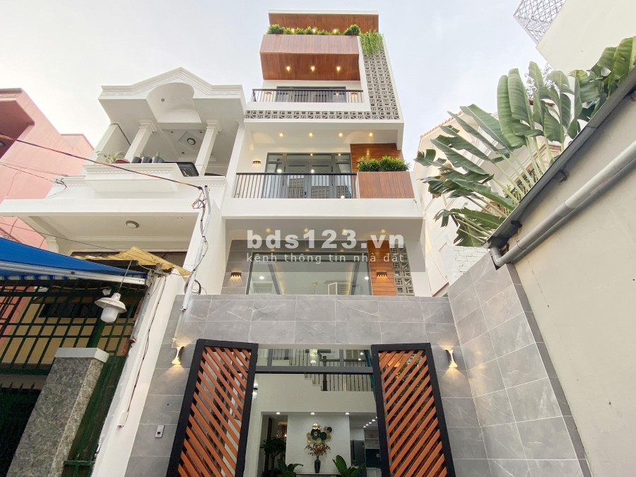 Nhà Gò Vấp Phan Huy ích 5 tầng, dt 55m2, giá 100 triệu/m2, cơ hội đầu tư lợi ngay