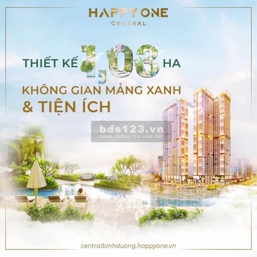Đón đầu xu hướng sống xanh, giá trị tăng theo thời gian tại chung cư Happy One Central