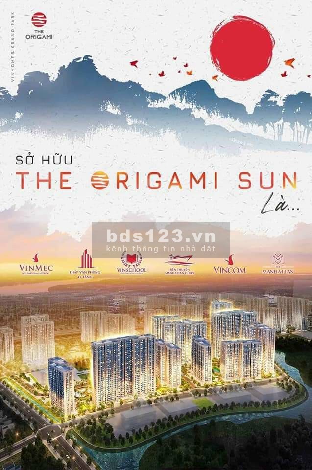 Căn Hộ Vinhomes Grand Park Quận 9 phân khu : Ranbown, Origami và Beverly từ 1pn, 2pn, 3pn