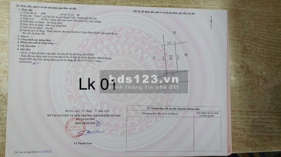 Đất nền Tân Xã Thạch Thất vị trí trung tâm khu công nghiệp cao Hòa Lạc, giá 16 triệu/m2