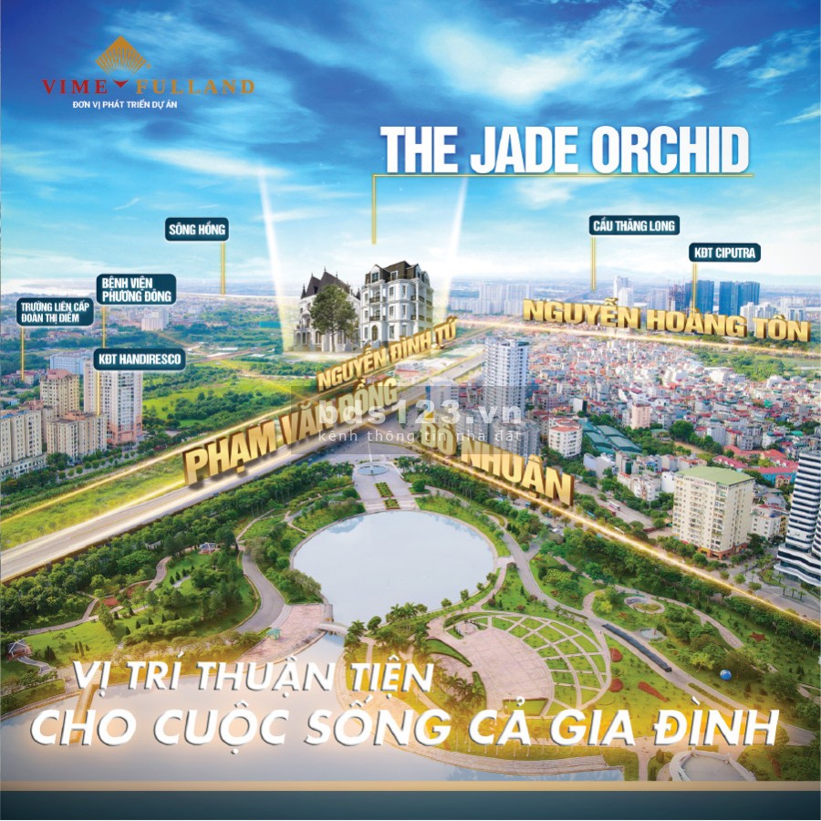 Cơ hội sở hữu ăn hộ chung cư cao cấp tại khu đô thị Bắc Cổ Nhuế, phong cách tân cổ điển