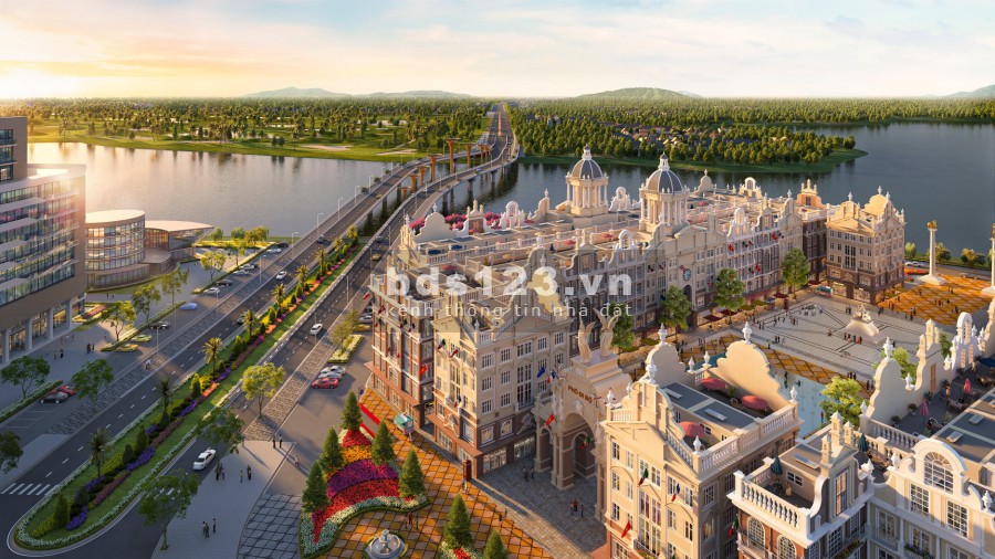 River Bay Vĩnh Yên, chỉ từ 32tr/m2 sở hữu ngay lô biệt thự 200m, Đường 32m, View Hồ Đầm Vạc 300ha