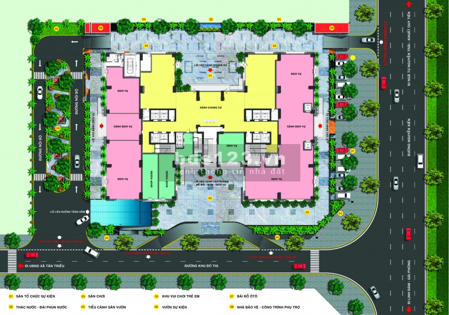 Cực hot Housinco Premium Nguyễn Xiển bàn giao full nội thất cao cấp nhập khẩu giá chỉ từ 36 triệu/m2