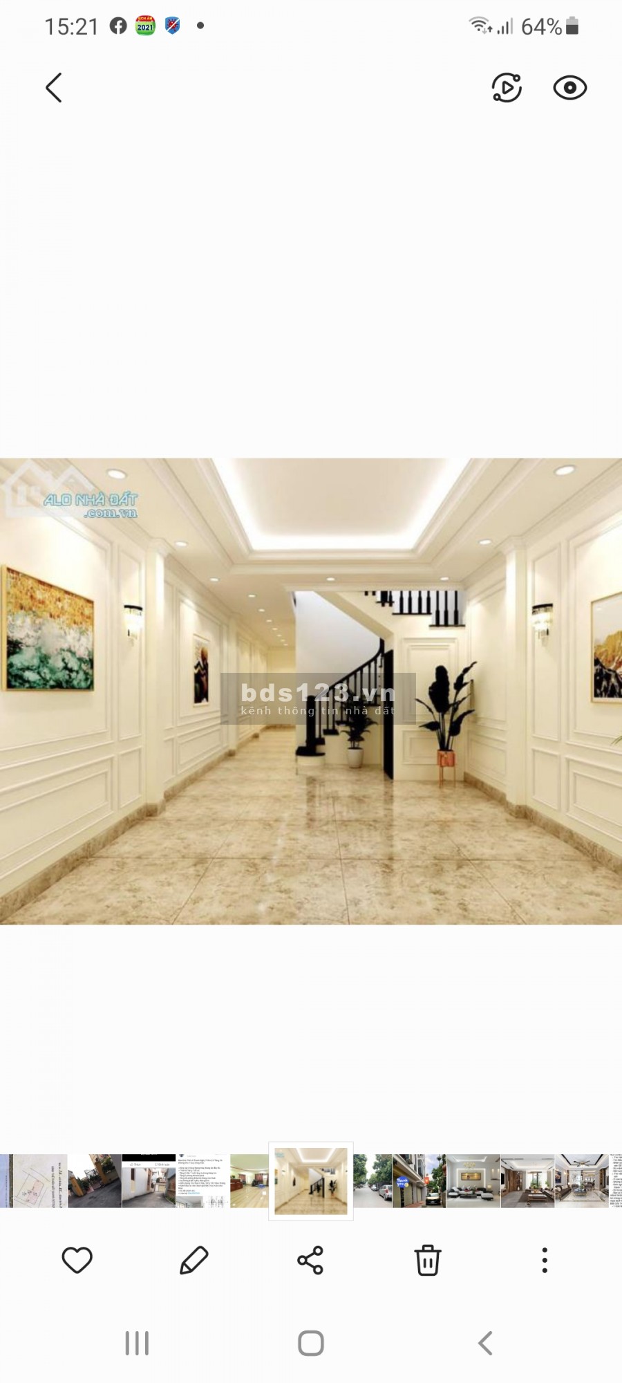 Bán nhà nguyên căn dt 60m2, đường to, ô tô vào nhà ,10m ra phố chính giá chỉ 6.8 tỷ