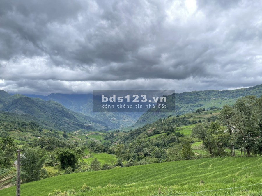 Mở bán lô đất nền nghỉ dưỡng Y Tý( Sa Pa2) view thung lũng, ruộng bậc thang