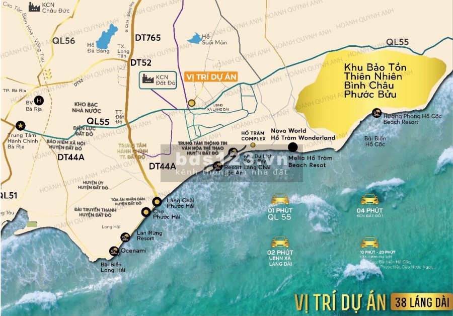 Đất nền thổ cư 38 Láng Dài, Bà Rịa đã có sổ đỏ đầu tư an toàn chỉ từ 6 triệu/m2, sổ riêng