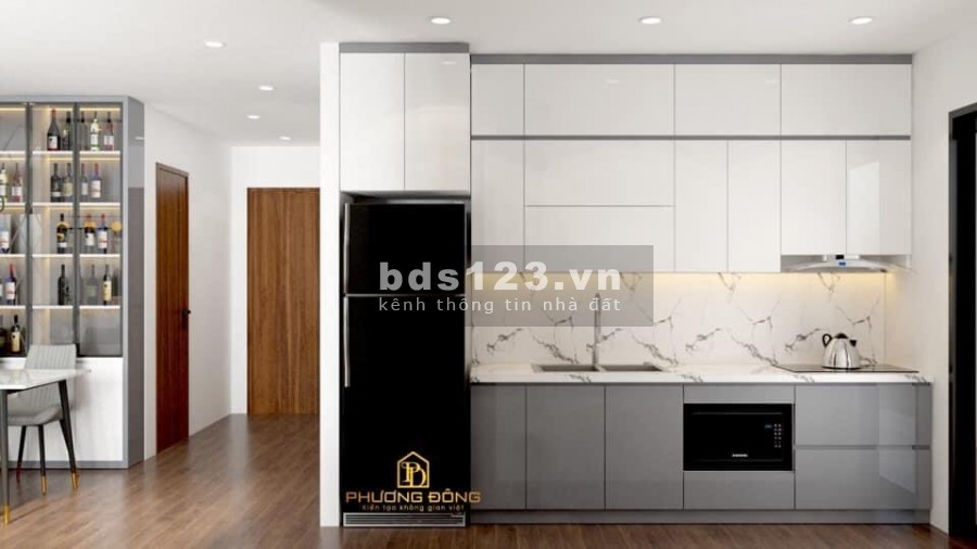Gia đình cần bán căn hộ 2 phòng ngủ Quận Hoàng Mai, giá chỉ 1.56 tỷ, hướng tốt, vị trí đẹp