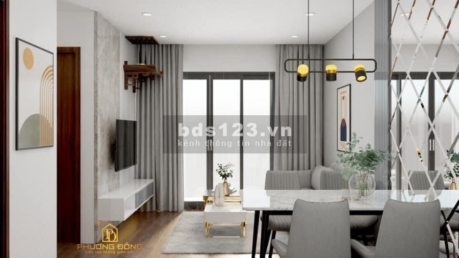 Gia đình cần bán căn hộ 2 phòng ngủ Quận Hoàng Mai, giá chỉ 1.56 tỷ, hướng tốt, vị trí đẹp
