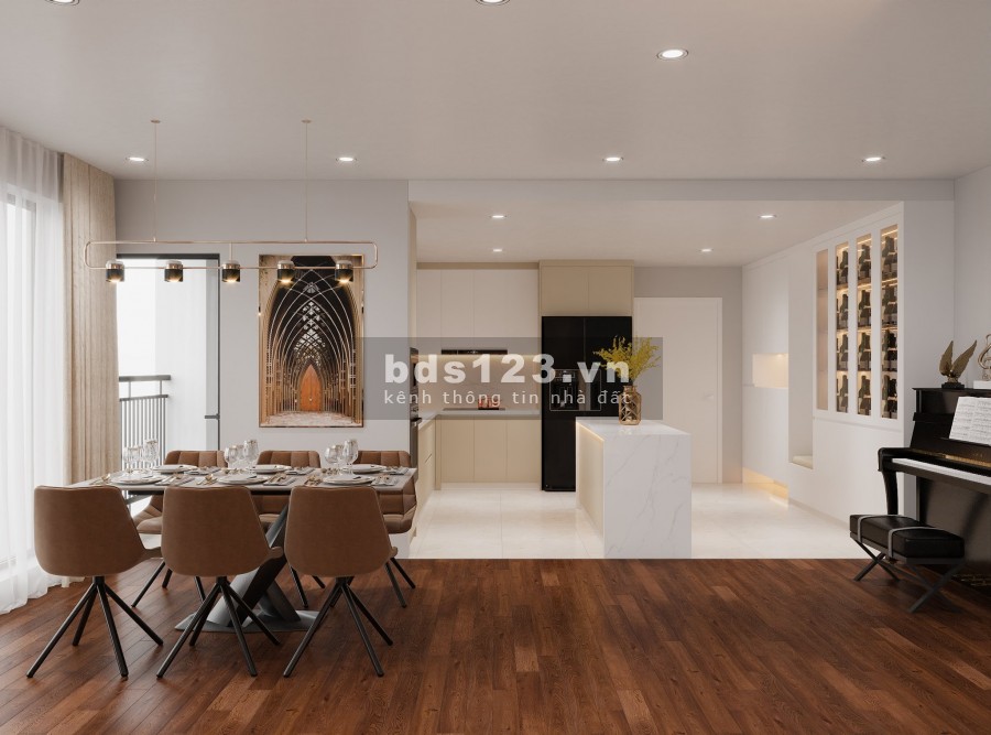 Cần bán căn góc 3 mặt thoáng 4PN - 160m2, đóng 50% nhận nhà ở luôn,còn lại giãn 30 tháng