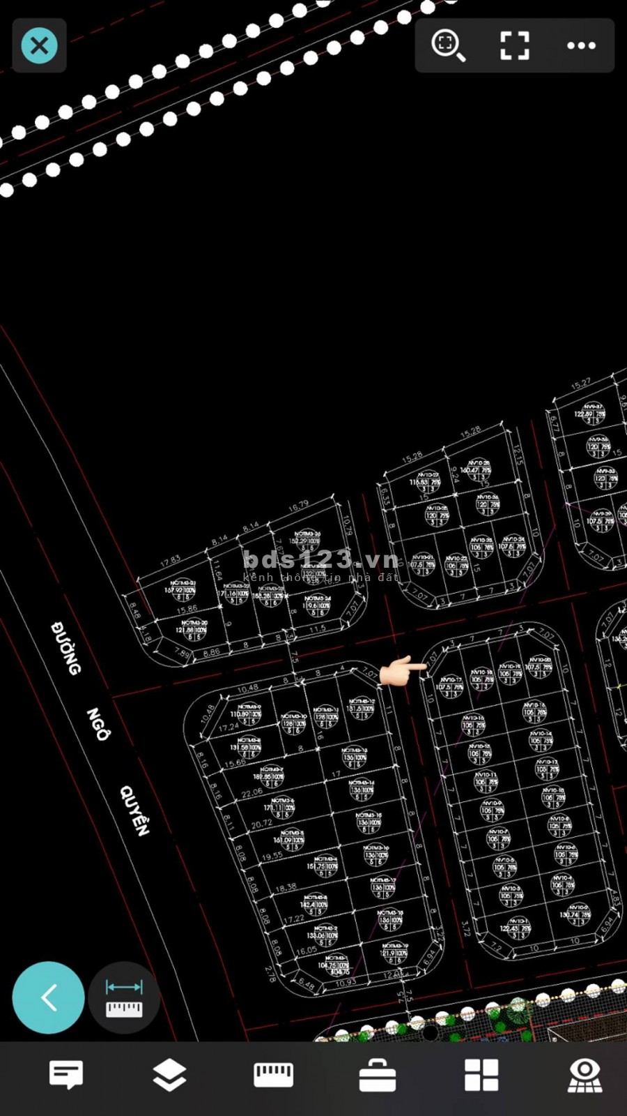 Bán lô góc nhà vườn Tuệ Tĩnh, diện tích 107.5m2, 2 mặt tiền cực thoáng, gần Ngô Quyền