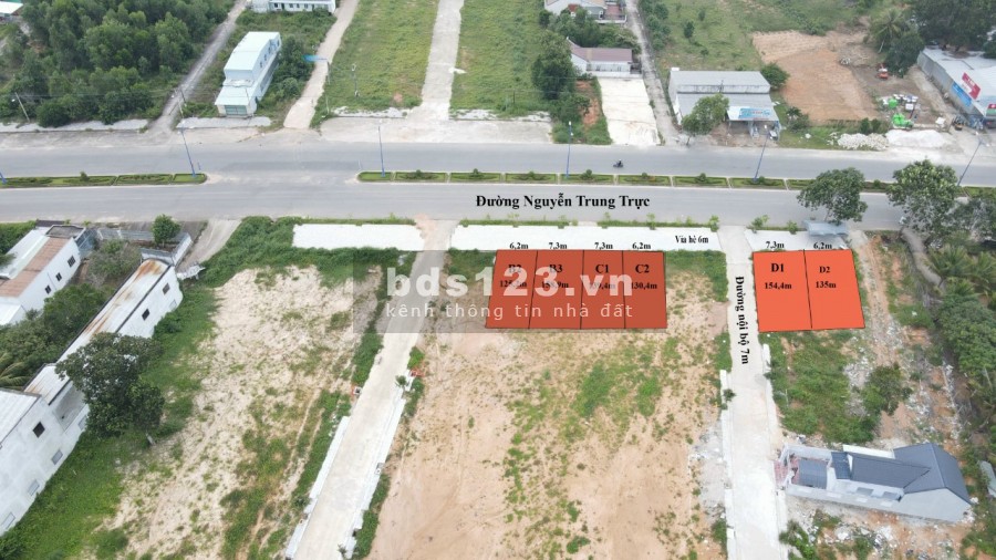 Bán lô đất mặt tiền đường Nguyễn Trung Trực kéo dài thành phố Phú Quốc, sổ đỏ riêng từng nền