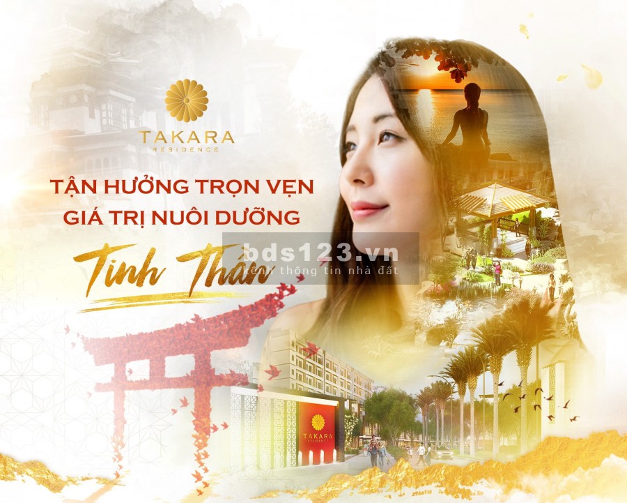 TaKara Residence khu đô thị chuẩn phong cách sống Nhật tại trung tâm TP. Thủ Dầu Một