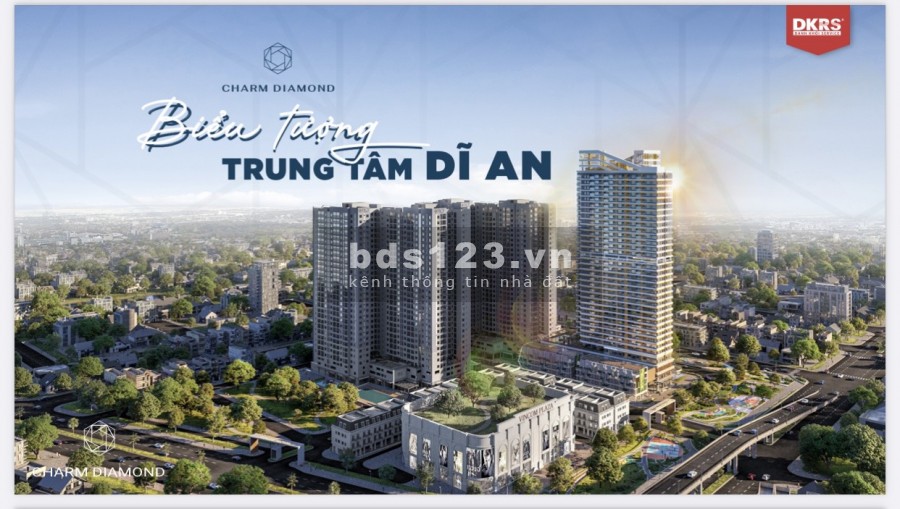 Nhanh tay sở hữu dự án Charm City đẳng cấp bật nhất Dĩ An, tiện ích đủ, pháp lí đủ
