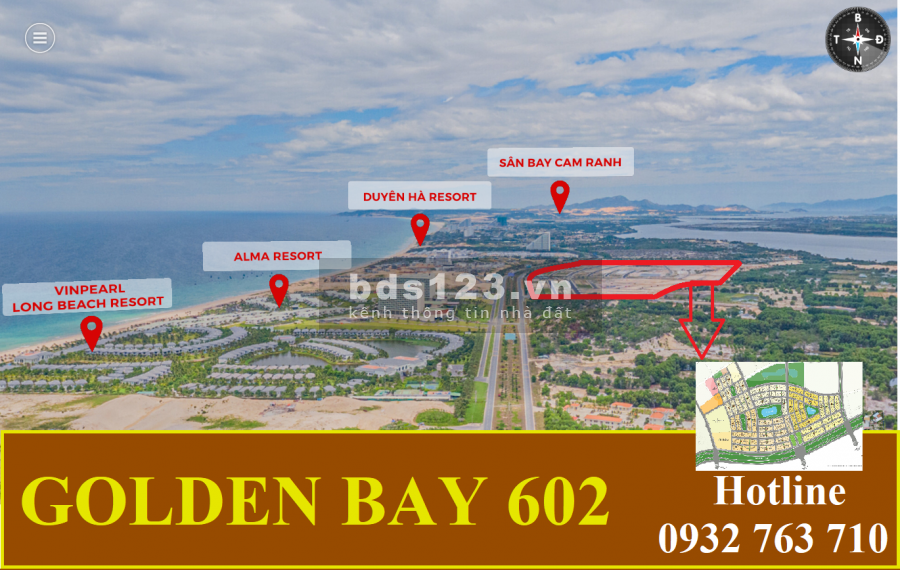 Ra gấp nền góc mảng xanh D5-X, Golden Bay 602 giá 17 tr/m2, liên hệ 0932763710
