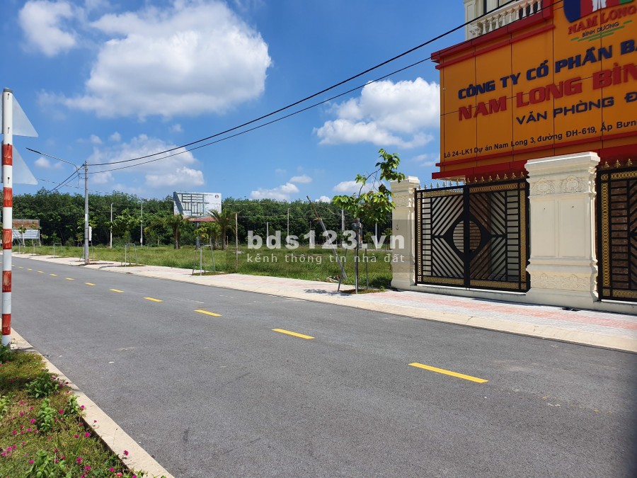Đất Cặp Sát Khu Chế Xuất Becamex Bình Dương Sổ Hồng Sẵn, xây dựng tự do, thổ cư 100%