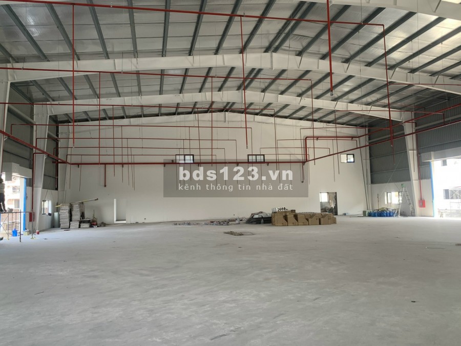 Cho thuê nhà xưởng dt 2640m2 ở KCN Đồng Văn 2 Hà Nam, giá cho thuê 115 nghìn/m2/tháng