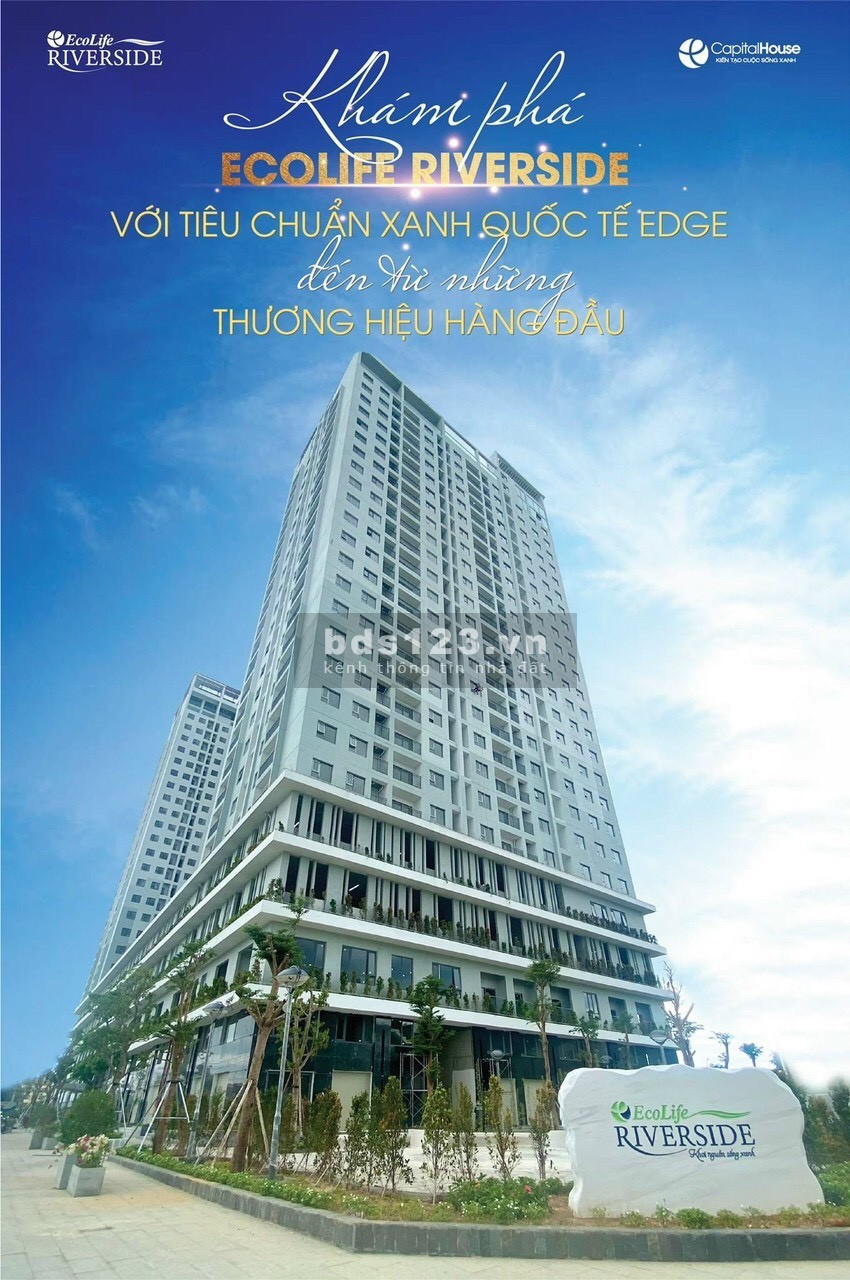 Bán căn hộ chung cư Ecolife Riverside Quy Nhơn Bình Định, liên hệ 0975574021